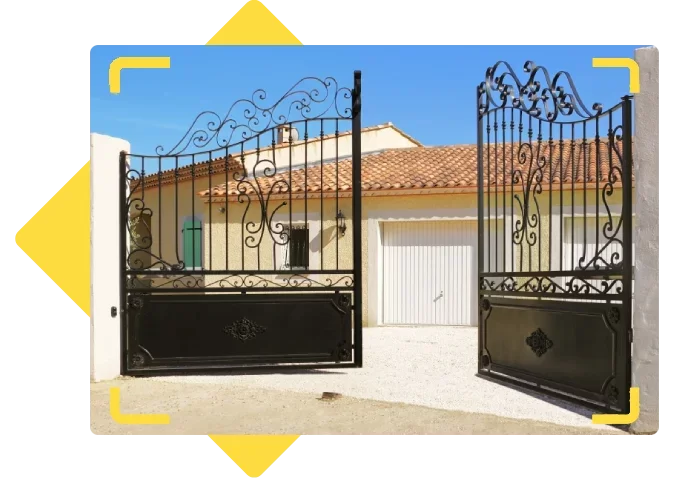 Pose de portail &agrave; Hi&egrave;res-sur-Amby